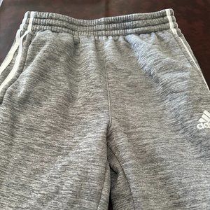 Boys medium black/gray Adidas pants